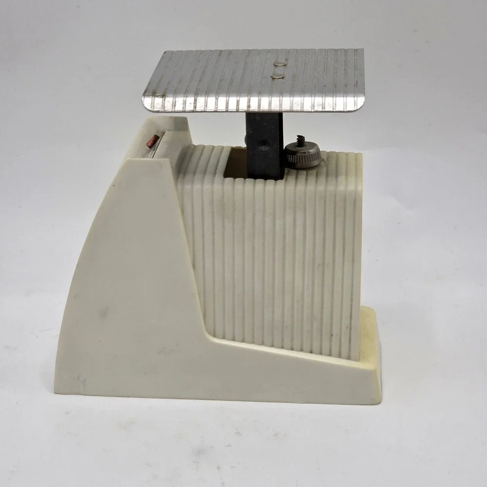 Hanson Dietetic Scale Vintage Cream Manual 16oz 500g Mid Century Modern USA Made